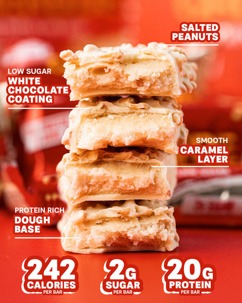 GRENADE WHITE CHOCOLATE SALTED PEANUT PROTEIN BAR 60G