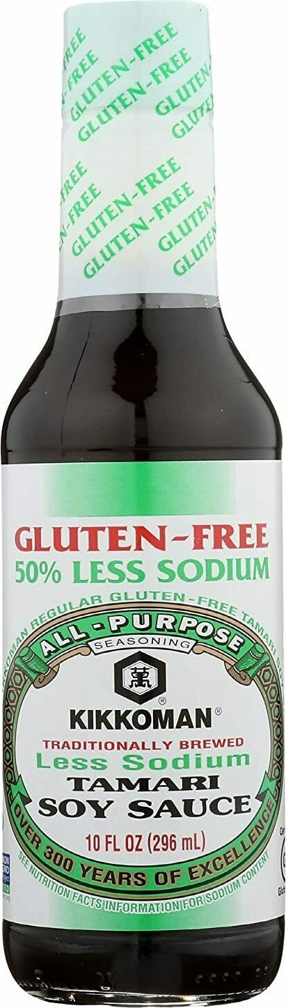 KIKOMAN LESS SODIUM 50% GLUTEN FREE