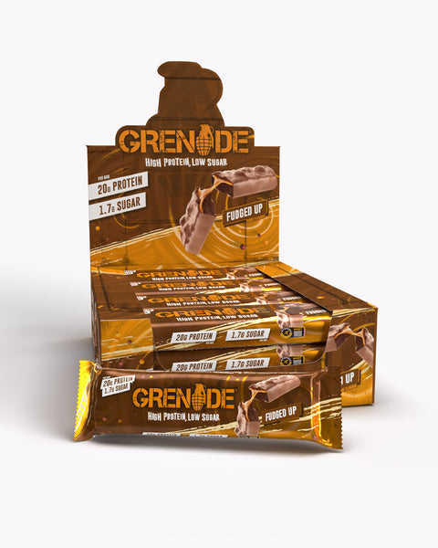 GRENADE FUDGED UP PROTEIN BAR 60G