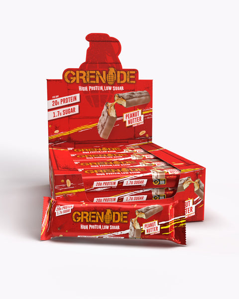 GRENADE PEANUT NUTTER PROTEIN BAR 60G