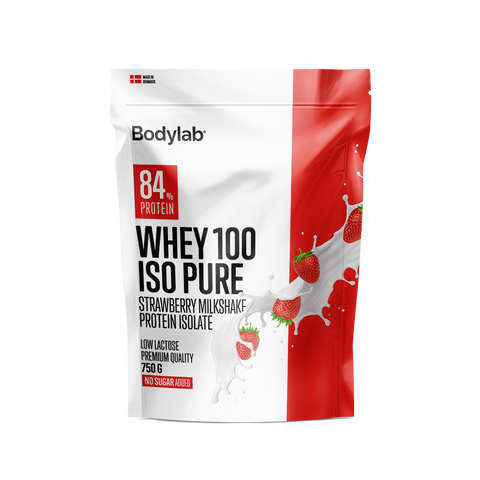 Bodylab Whey 100 ISO Pure Strawberry Milkshake Protein Isolate