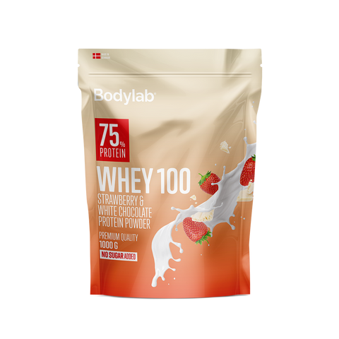 Bodylab Whey100 White Strawberry Milkshake (1Kg)