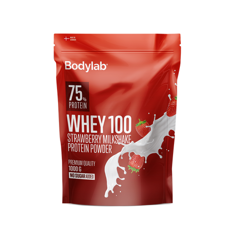 Bodylab Whey100 Strawberry Milkshake (1Kg)