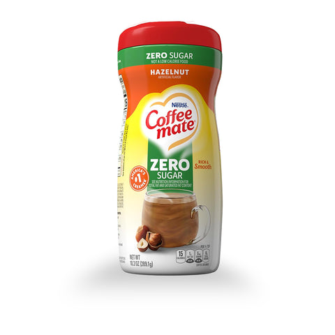 Coffee Mate Zero Sugar Hazelnut 10.2 OZ