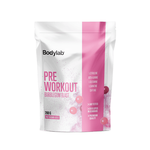 Bodylab Pre Workout (200g) - Bubblegum Blast